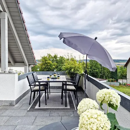 Hébergement de vacances -time To Relax- Bei Bamberg, Mit Herrlichem Blick Auf Maintal